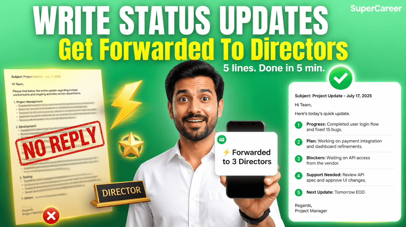The Status Update Executives Actually Read