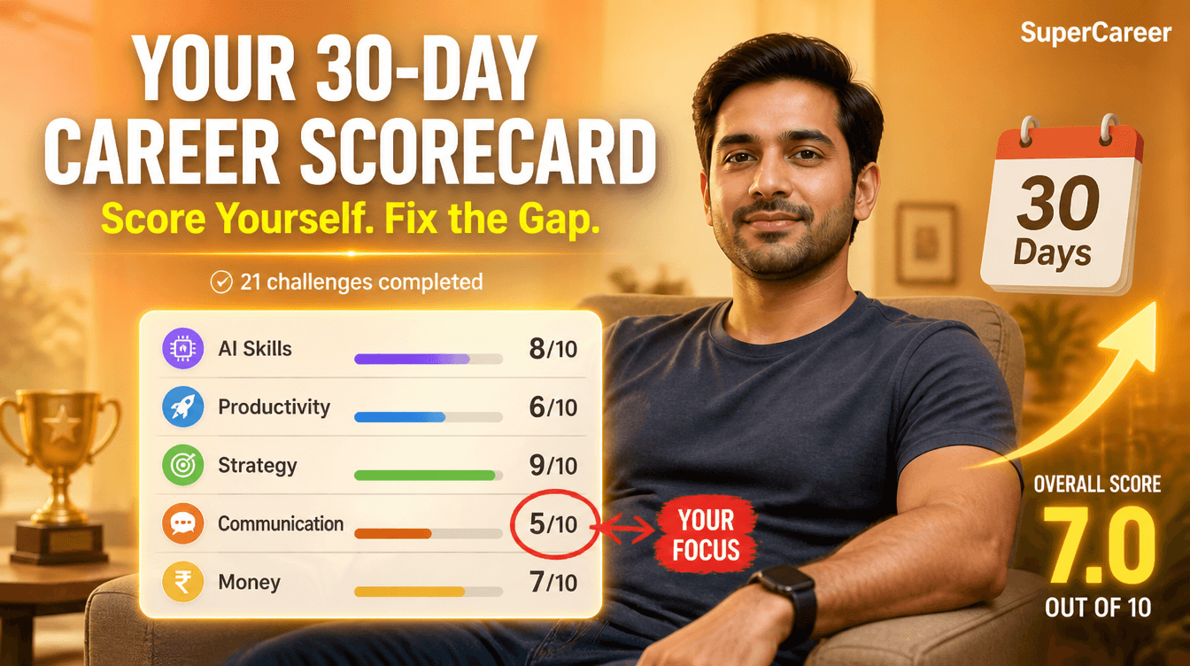 Your 30-Day Career Scorecard