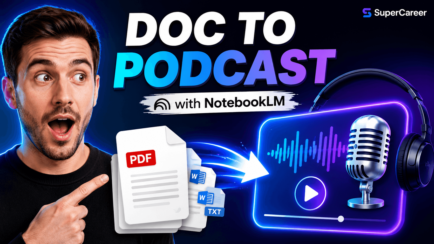 Turn Any Work Document Into an Audio Podcast โ NotebookLM challenge cover